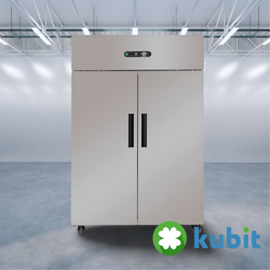 Refrigerador Industrial 1000 Litros DUAL 8°C a -15°C 2 Puertas Acero
