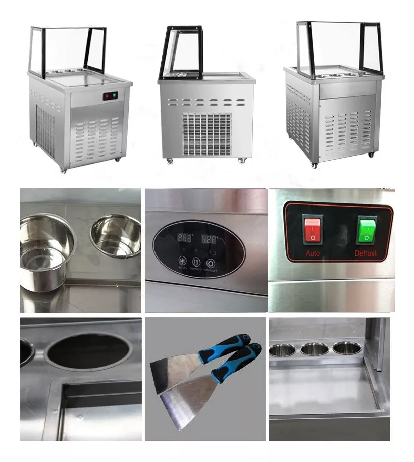 Máquina para Helado Tailandés KKT-360F-1