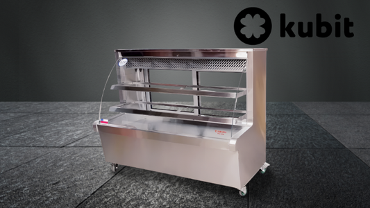 Vitrina Curva Refrigerada 1,2 Mt - MRC120 - Línea Premium - Cousiño