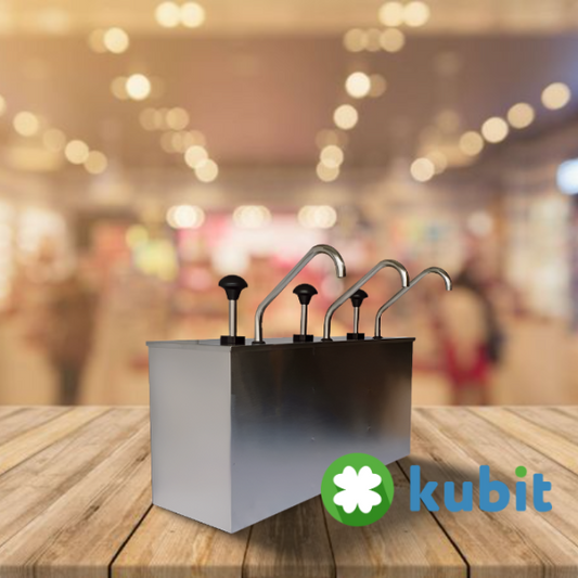 Dispensador de Salsa 3 depósitos x 4 Litros c/u