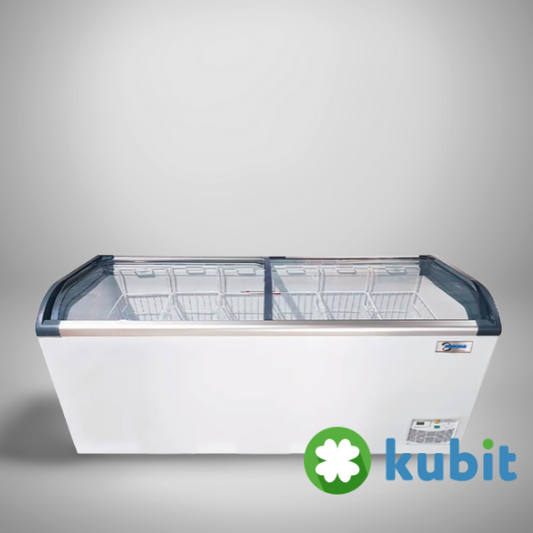 Congelador Horizontal Vidrio Curvo CLV Serie 4400