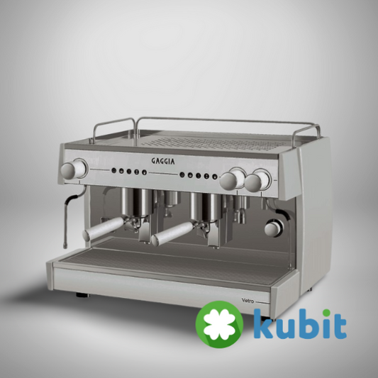 Cafetera Automática Profesional Italiana Gaggia Vetro 2 Grupos