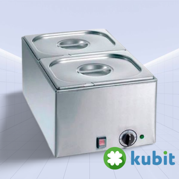 Baño María 2 Depósitos GN 1/2