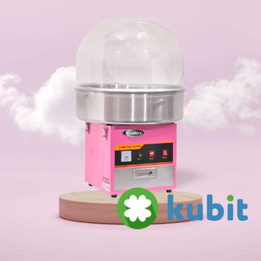 Máquina de Algodón de Azúcar con Cúpula