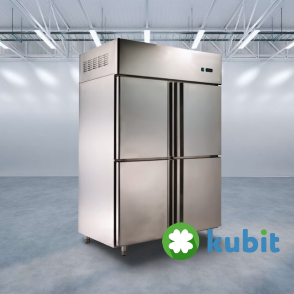 Refrigerador Industrial DUAL 4 Puertas (Mantención y Congelado)