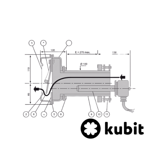 Válvula de Descompresión para Cámara Frigorífica - MURO - CAFFSA
