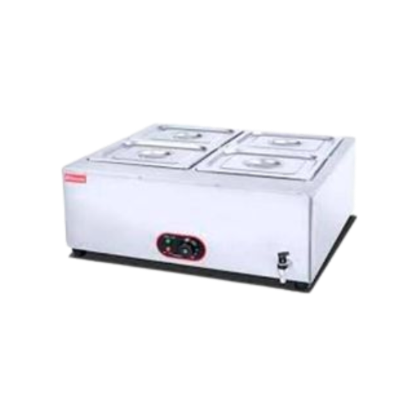 Baño María 4 Depósitos GN 1/2