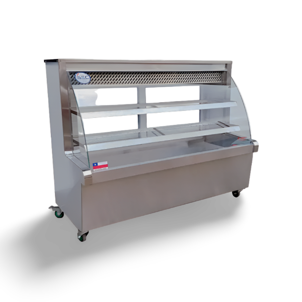 Vitrina Curva Refrigerada 2 Mt - MRC200 - Línea Premium - Cousiño