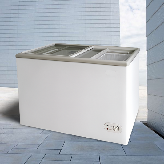 Congeladora Dual Tapa de Vidrio SD-230