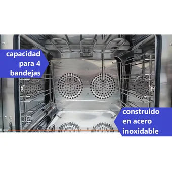 Horno Convector 4a Ecobeck - Grill - Humidificador
