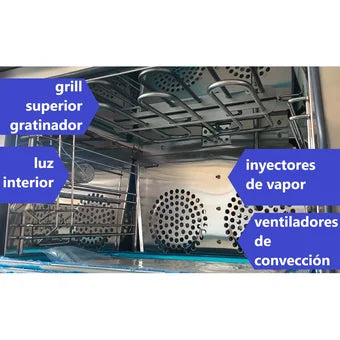 Horno Convector 4a BZZ - Grill - Humidificador