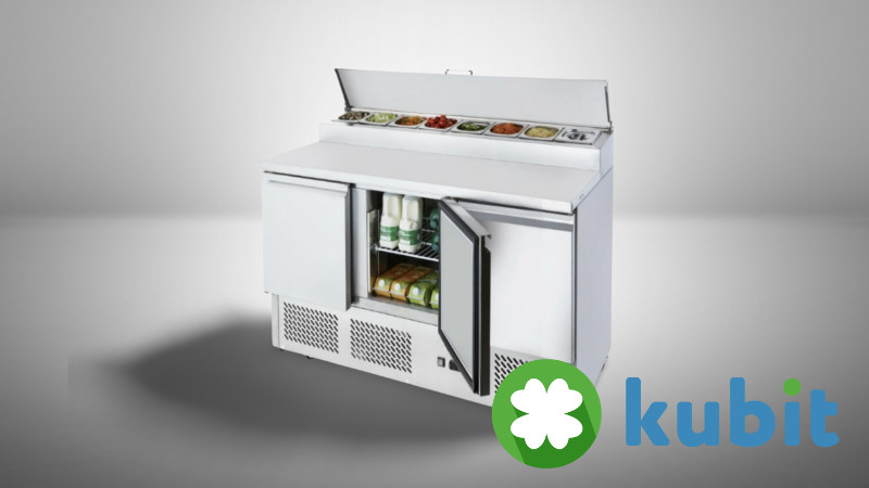 Mesón Pizzero Refrigerado 140 cm Bozzo