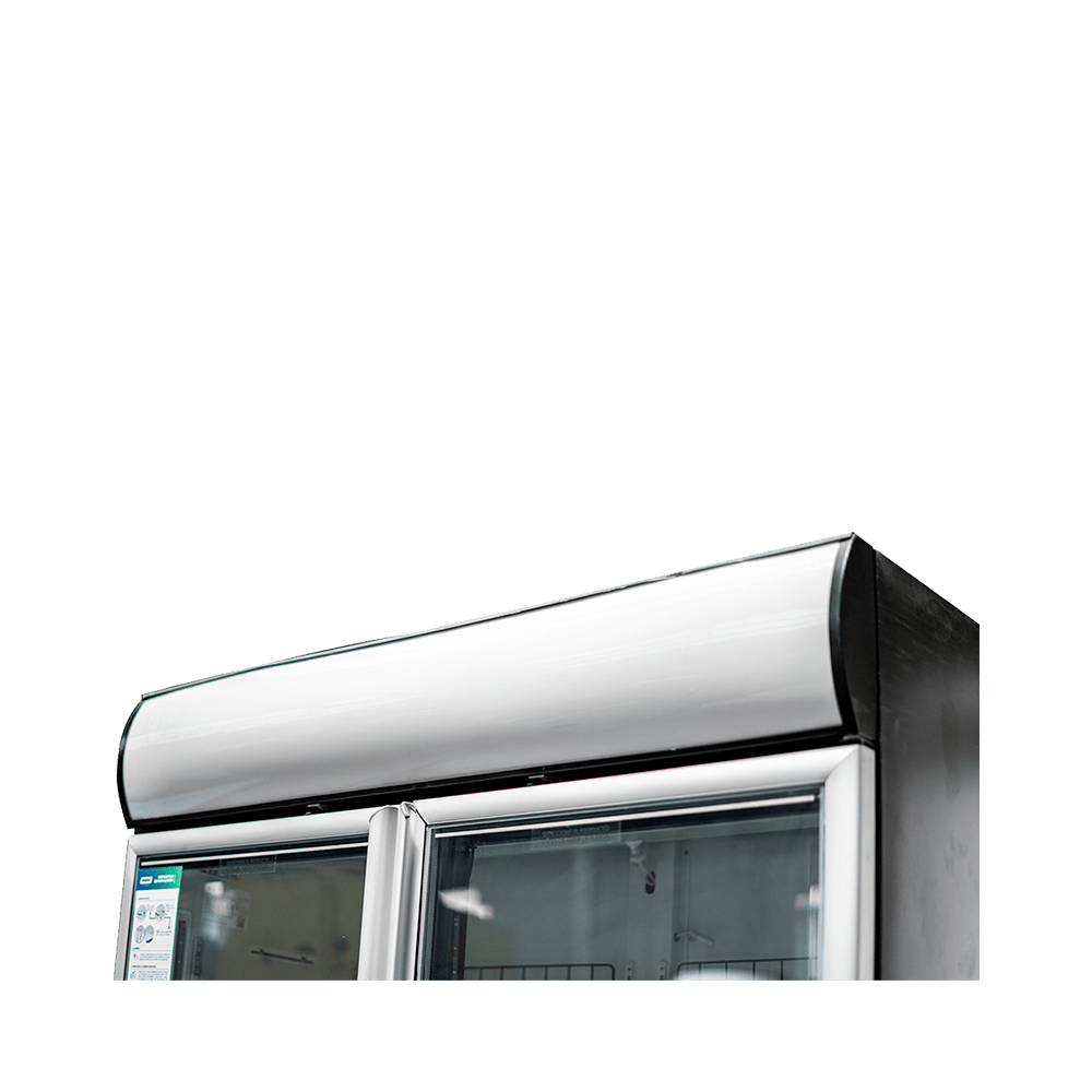 Vitrina Vertical Congelados Doble Puerta VV-38BTF Mimet