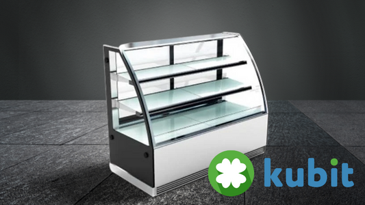 Vitrina Pastelera Curva Refrigerada 1.5 Mt HK-4