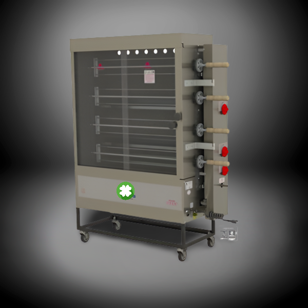 Asador de Pollos Grill 4 Espadas 20 unidades (Gas) Bozzo