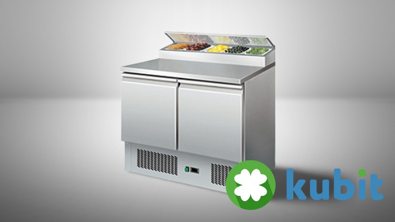 Mesón Pizzero Refrigerado 90 cm Bozzo