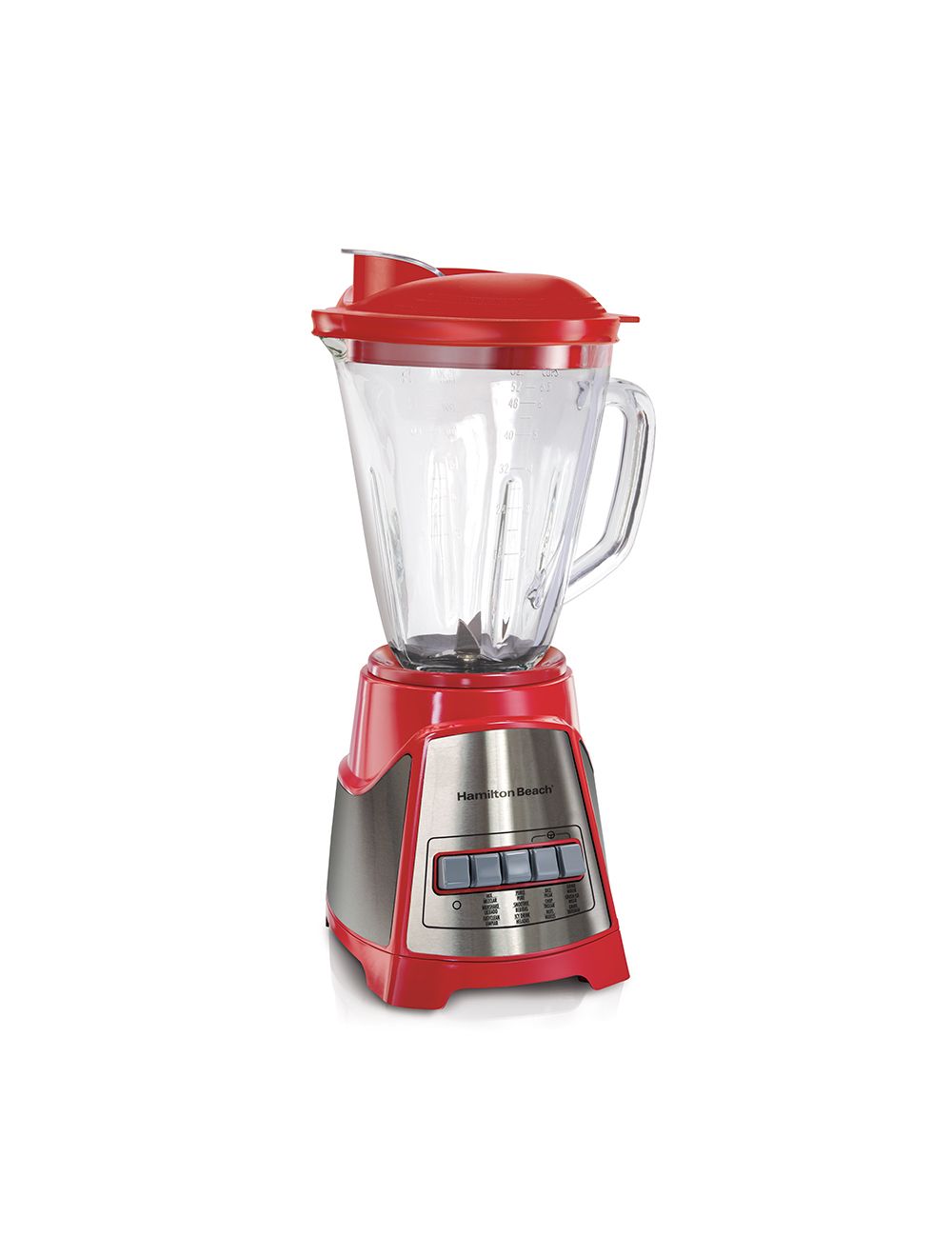 Licuadora Jarra de Vidrio 1,5 L Roja