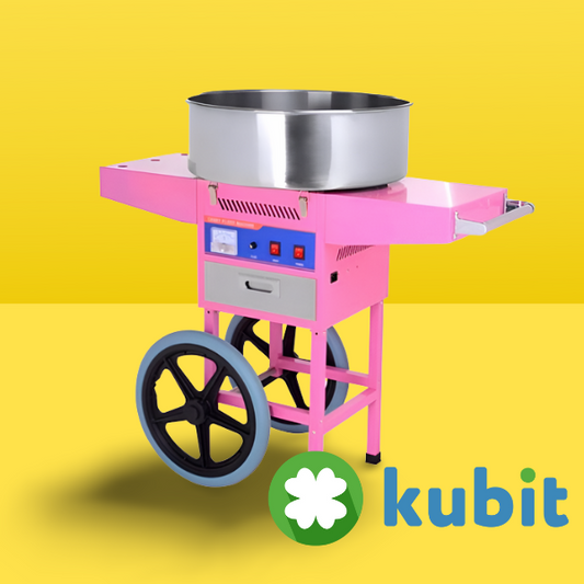 Máquina de Algodón de Azúcar con carro