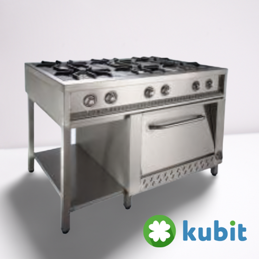 Cocina Industrial 6 Quemadores Usinox (Gas)