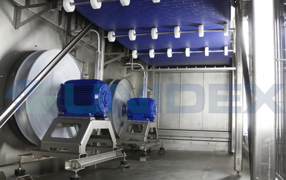 Túneles de Congelamiento de Lecho Fluidizado (Flow Freezer)