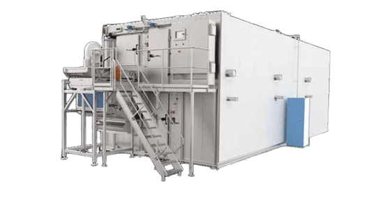 Túneles de Congelamiento de Lecho Fluidizado (Flow Freezer)
