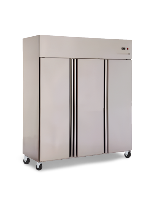 Refrigerador Industrial 1500 Litros Dual (Congelado-Mantención) 3 Puertas Acero