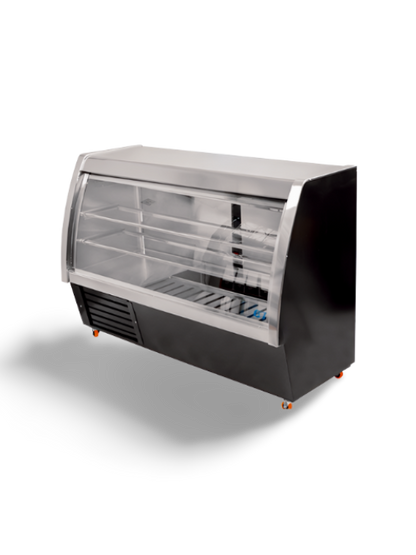 Vitrina Refrigerada Curva MC-15 (1.5 mt) Certificada - Mesón Refrigerado