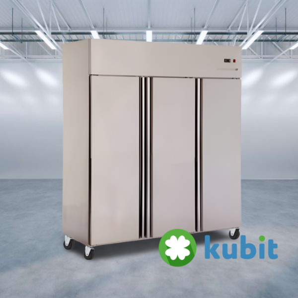 Refrigerador Industrial 1500 Litros Dual (Congelado-Mantención) 3 Puertas Acero